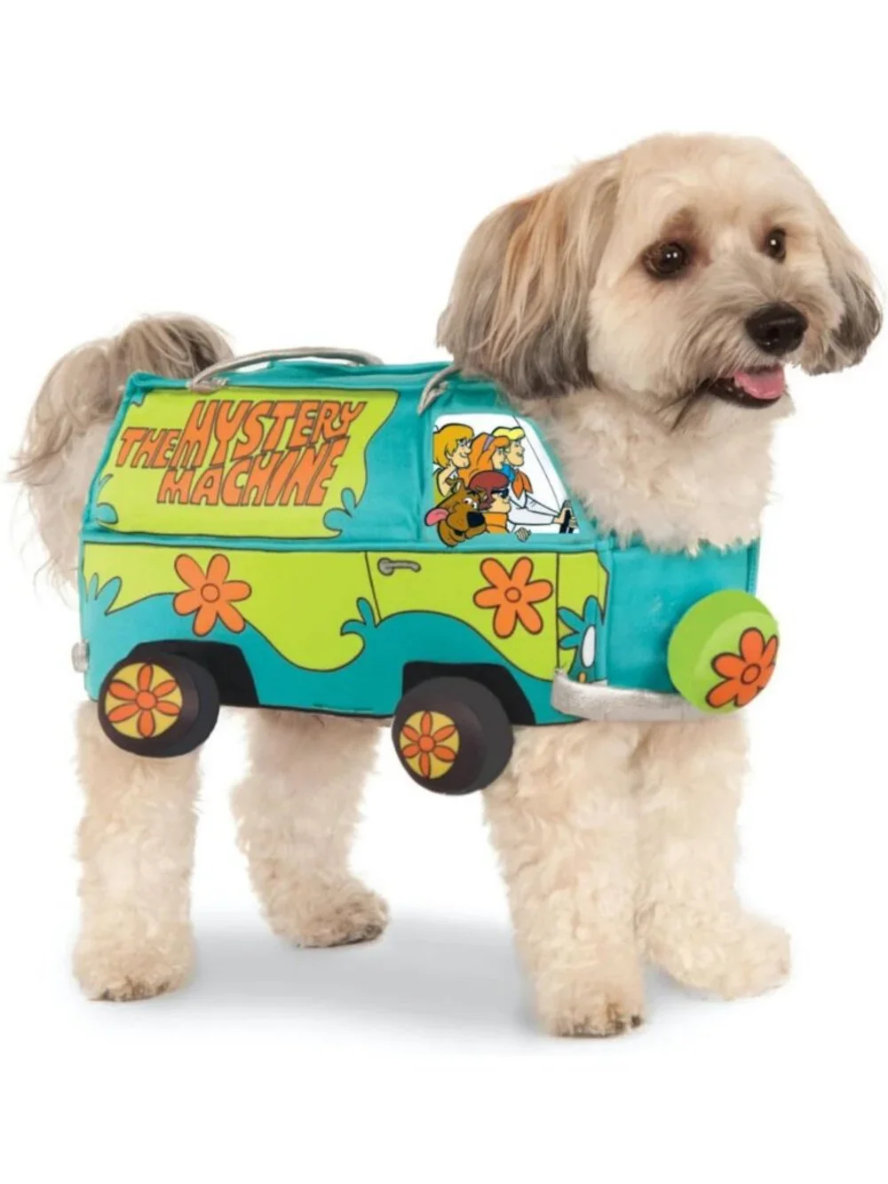 Medium Scooby-Doo Mystery Machine Pet Costume for Dogs & Cats - Fun Halloween